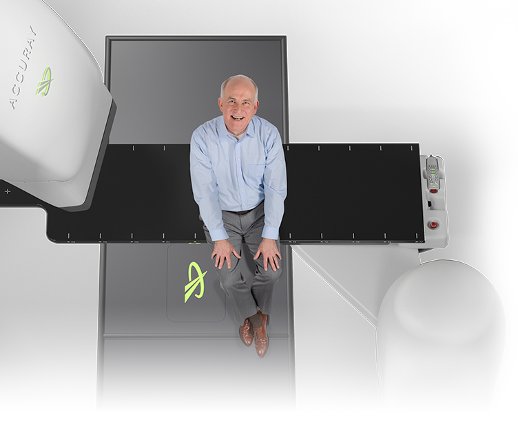 Patient with CyberKnife System from Accuray